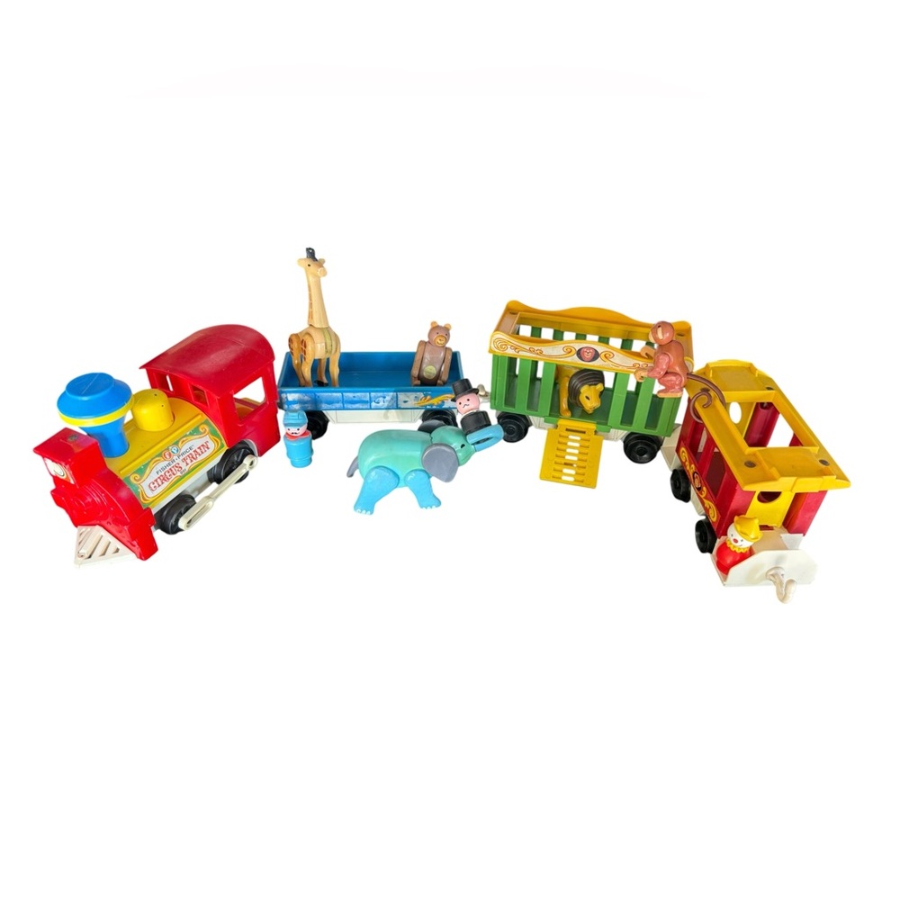 Vintage Fisher Price Circus Train